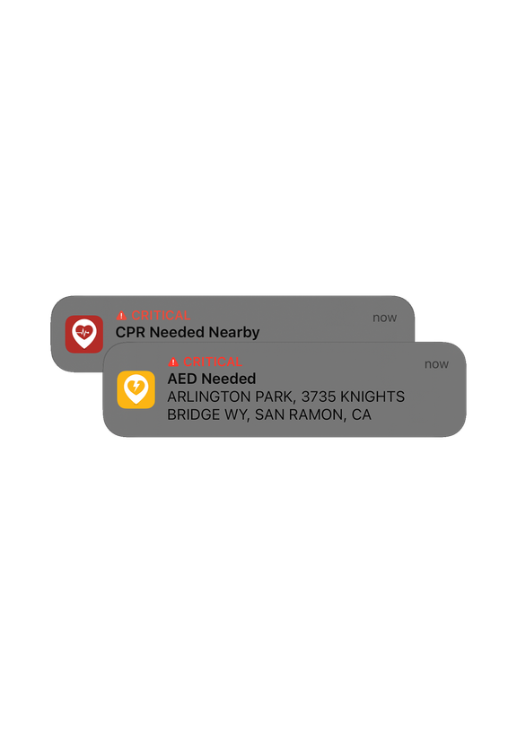PulsePoint Respond and PulsePoint AED Lockscreen Alerts